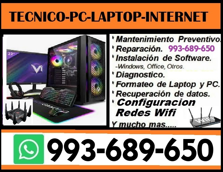 TECNICO INTERNET PC LAPTOP CAMAARS SEGURIDAD FIBRA OPTICA REPETIDORES - 2 TECNICO INTERNET PC LAPTOP CAMAARS SEGURIDAD FIBRA OPTICA REPETIDORES - 2